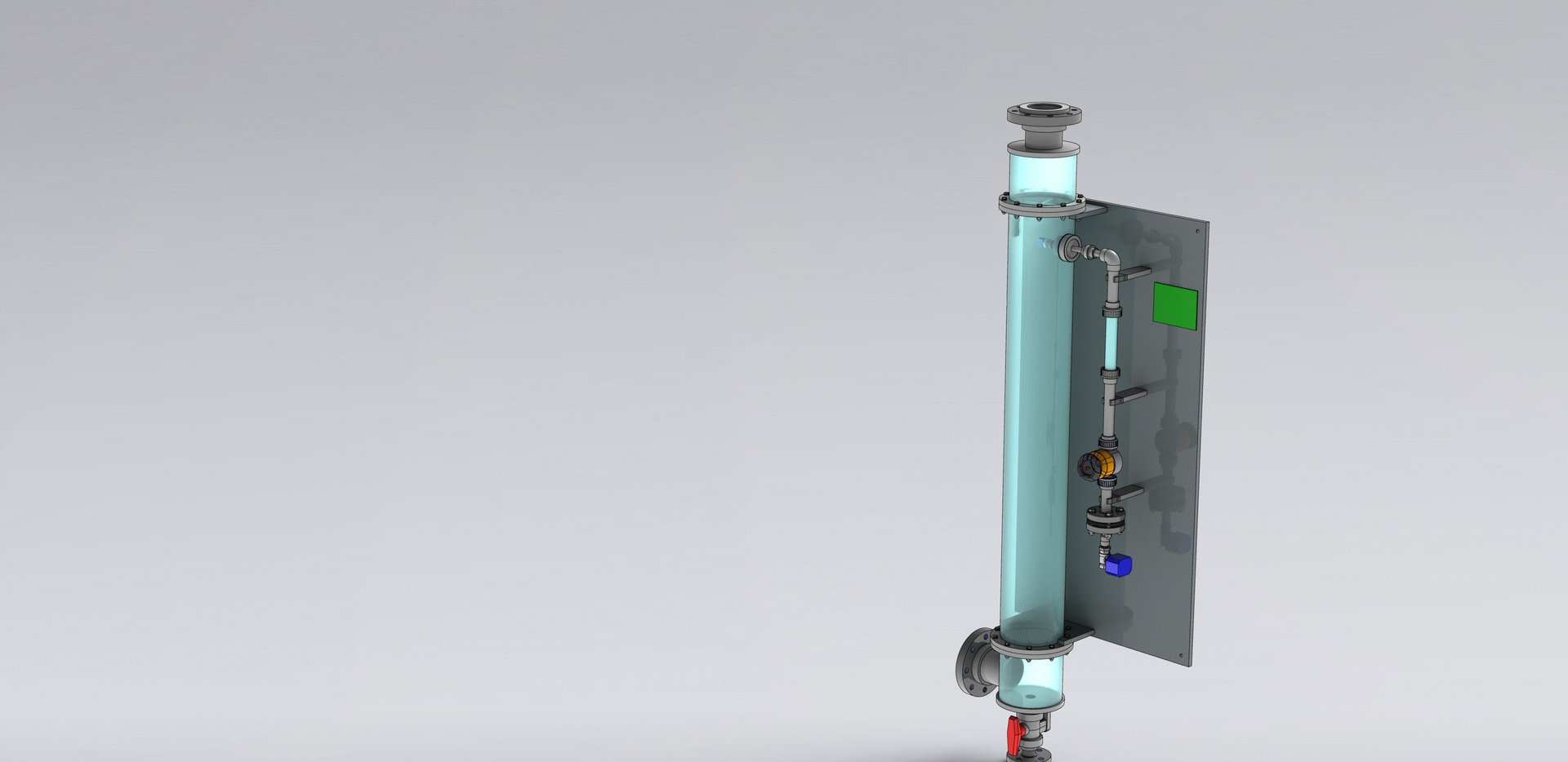 Abluftvorwäscher CAVW in Kunststoff für Behälter, Tanklageranlagen zur Vorreinigung von Abgasen - Colasit