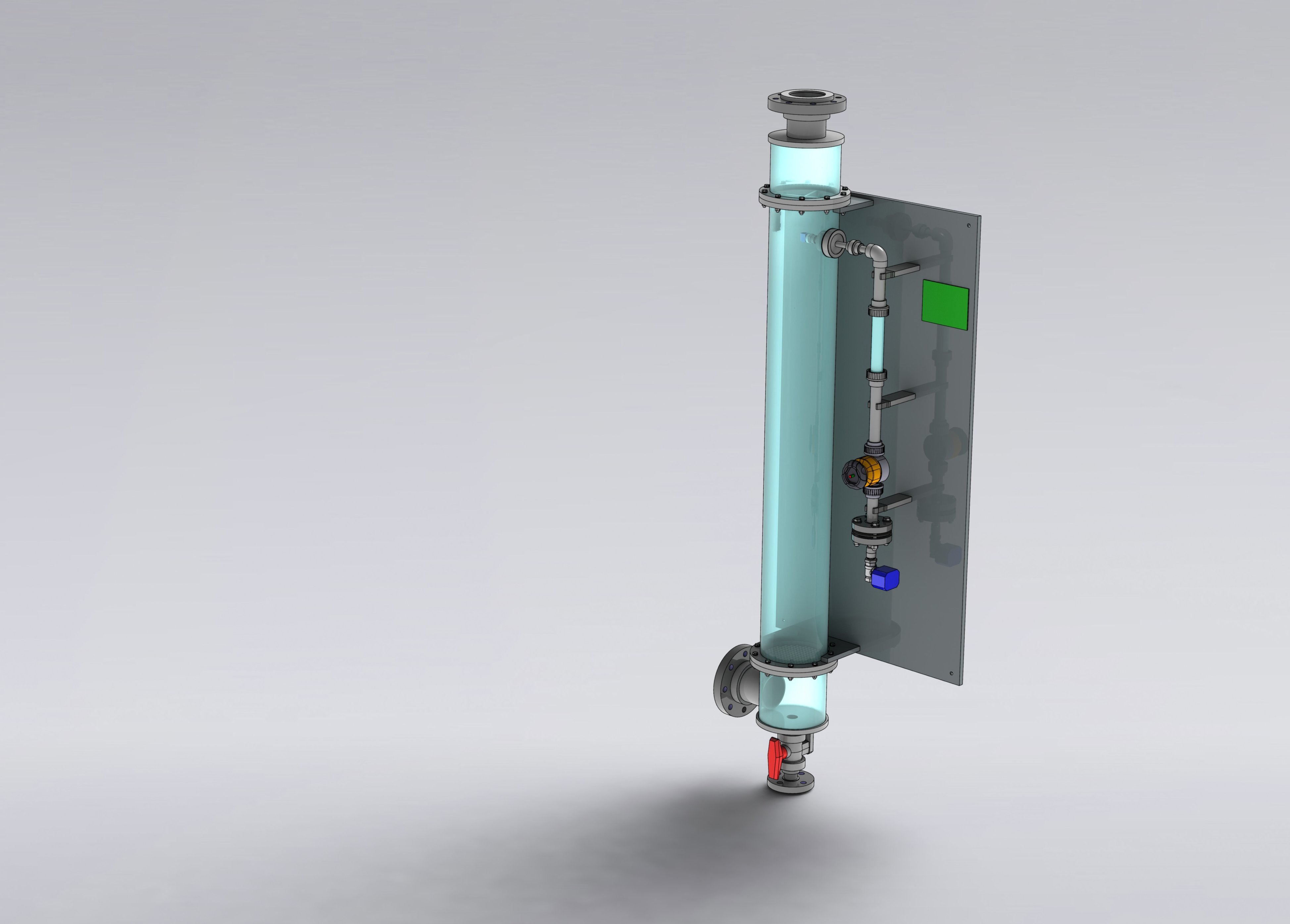 Abluftvorwäscher CAVW in Kunststoff für Behälter, Tanklageranlagen zur Vorreinigung von Abgasen - Colasit