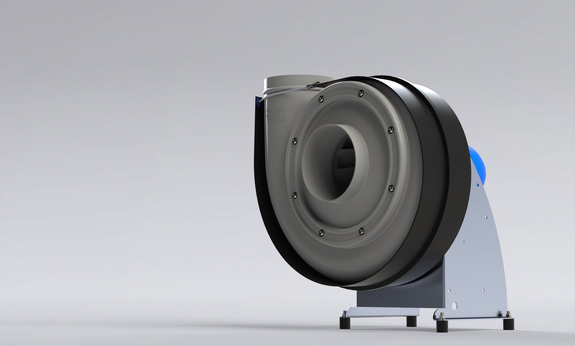 Kunststofflüfter für korrosive Luft und Abgase - Colasit