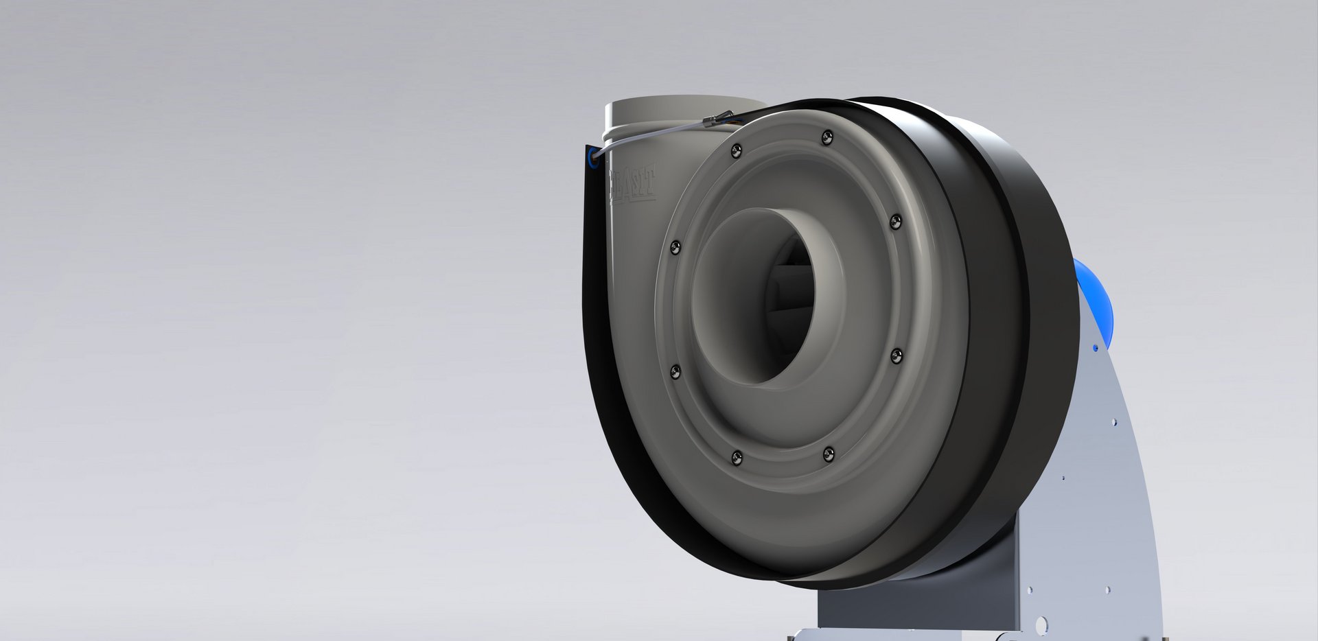 Kunststofflüfter für korrosive Luft und Abgase - Colasit