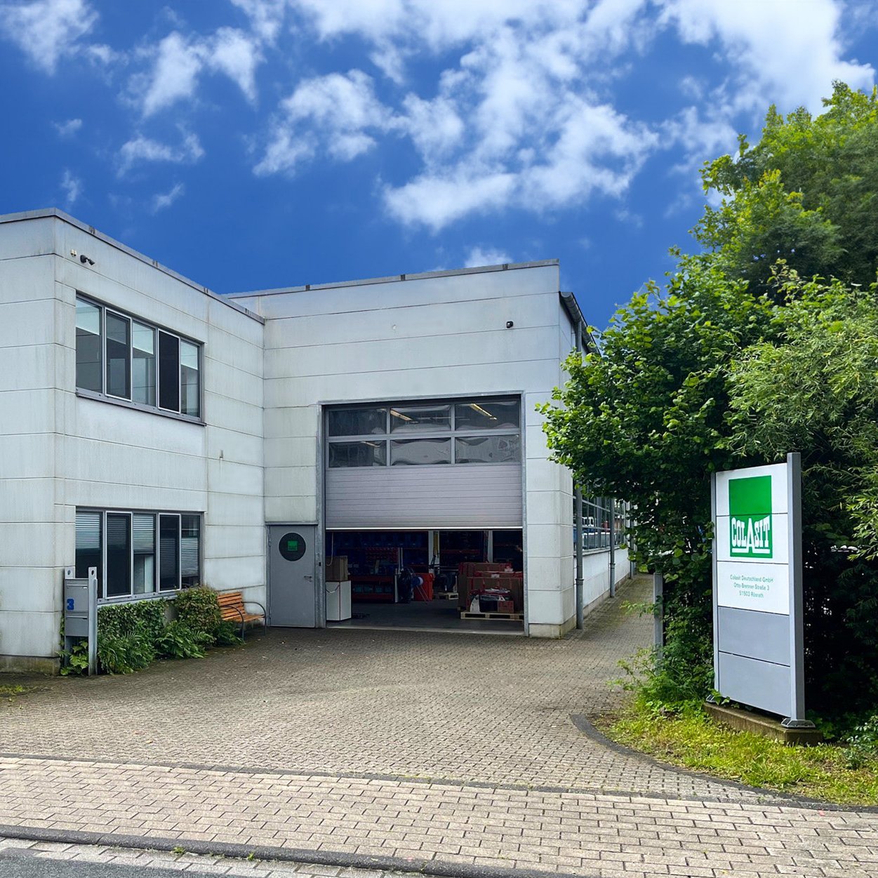 Firmenstandort Rösrath, Deutschland - weltweit führende Anbieterin im Kunststoffbau - Colasit