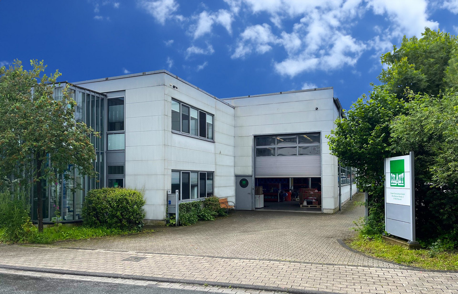 Firmenstandort Rösrath, Deutschland - weltweit führende Anbieterin im Kunststoffbau - Colasit