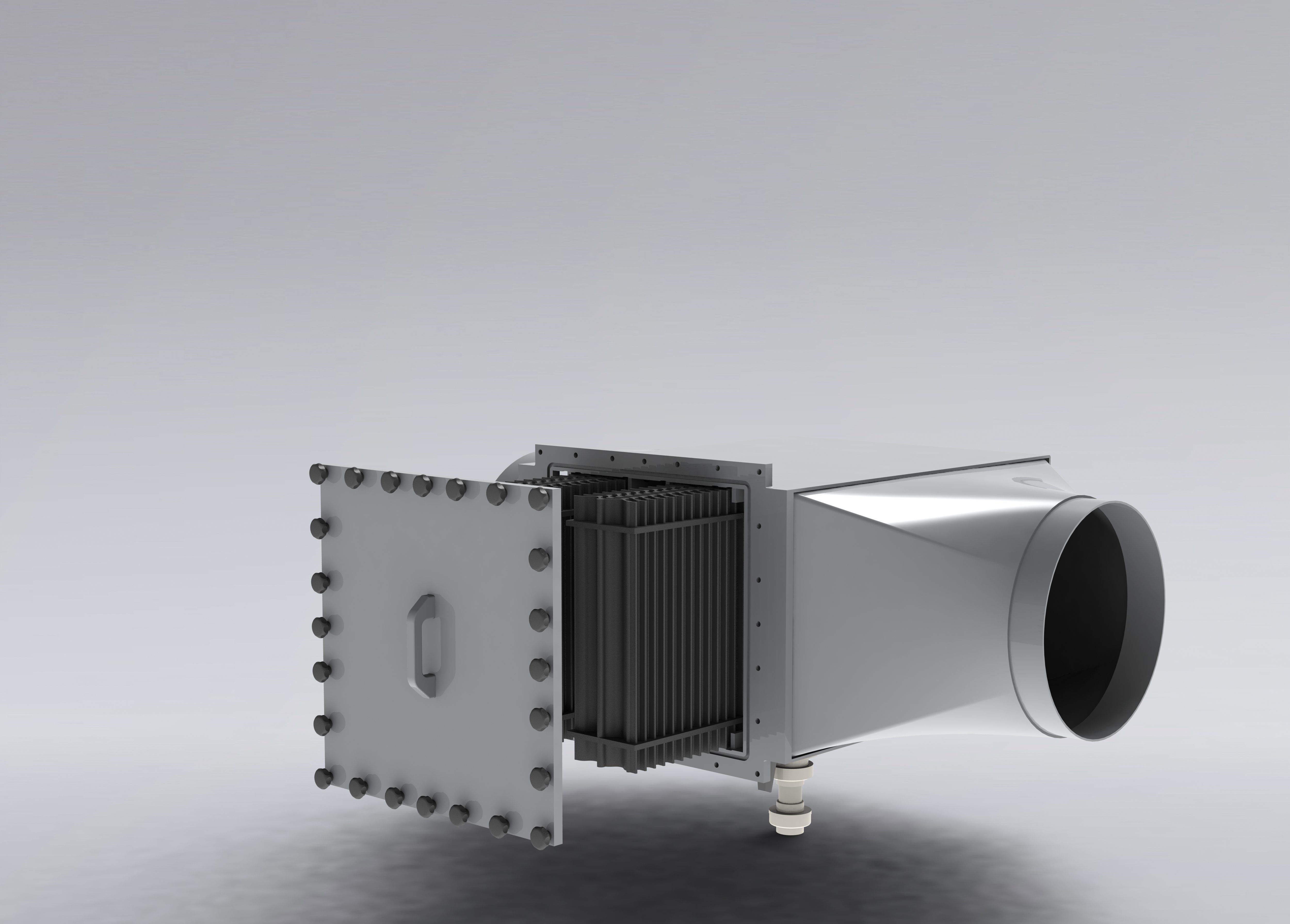 Mist eliminator made of plastic to eliminate liquids from the gas and exhaust air stream - Colasit