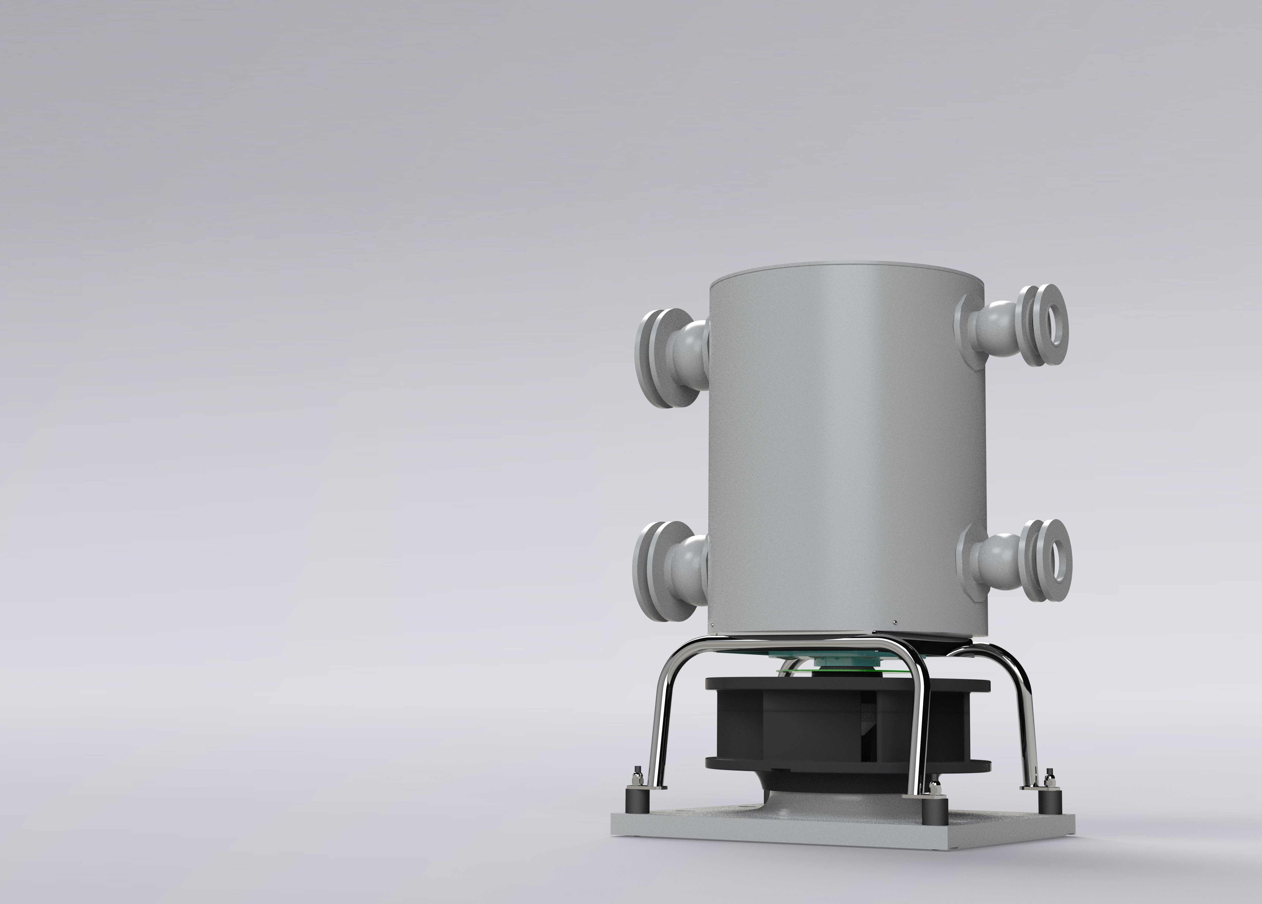 Spezialventilator in Kunststoff als Hauptventilator für Abluftgaswässer - Colasit