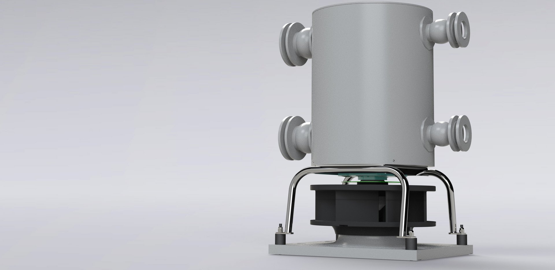 Spezialventilator in Kunststoff als Hauptventilator für Abluftgaswässer - Colasit